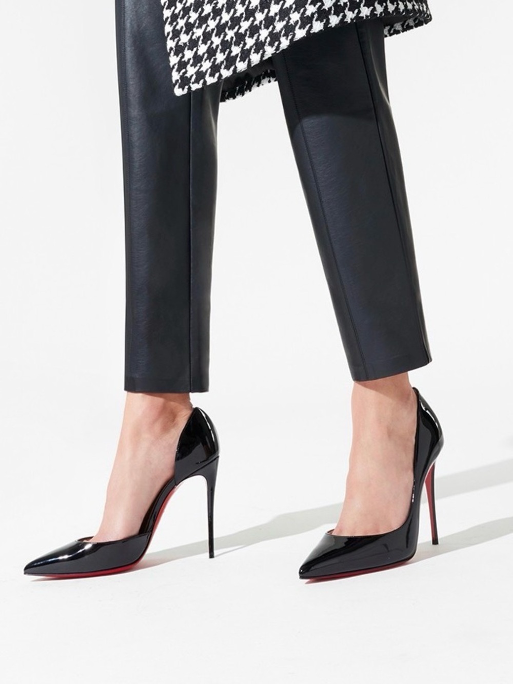 Christian Louboutin Iriza 100 mm Pumps - Patent calf leather - Black - Women